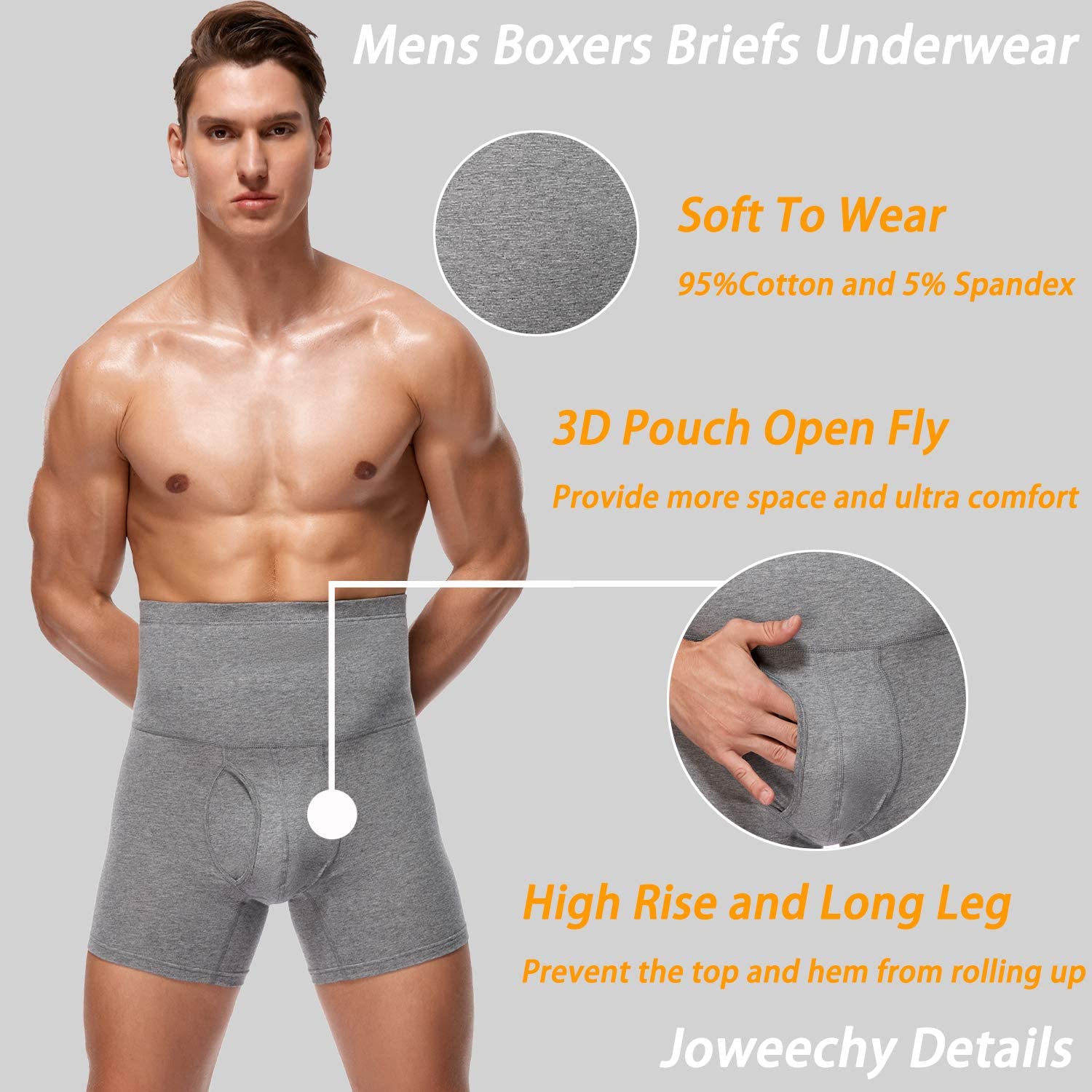 Men Boxer Shorts High Waist Men Boxer Shorts High Waist